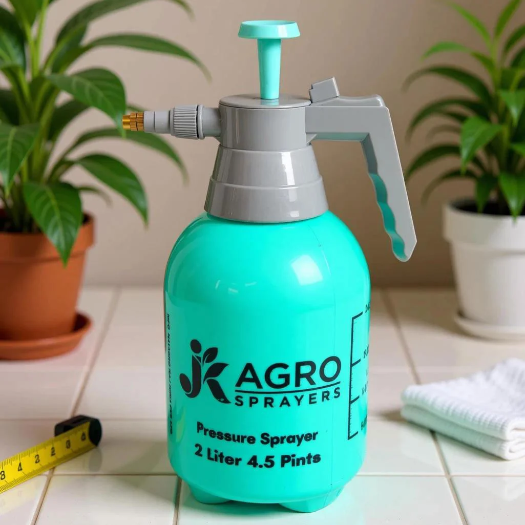 Premium Spray Pump for Plants Garden 2 L Hand Held Sprayer (Sky Blue)