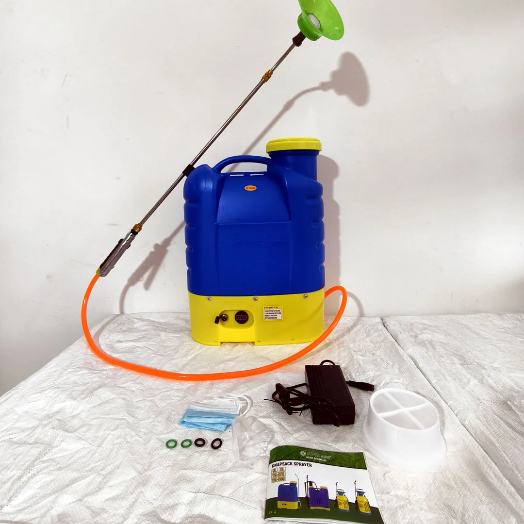 SUPER GARDEN 16 Litre tank Single motor AGRICULTURE MECHANICAL KNAPSACK SPRAYER, Copper Binding, 12V/18Ah 3.8KG BATTERY - Image 6