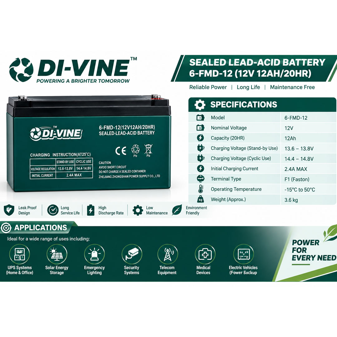 Battery DV BAT 2 - Image 2