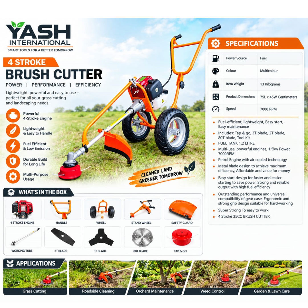 Divini Trolly Brush Cutter ST GX35 - Image 3