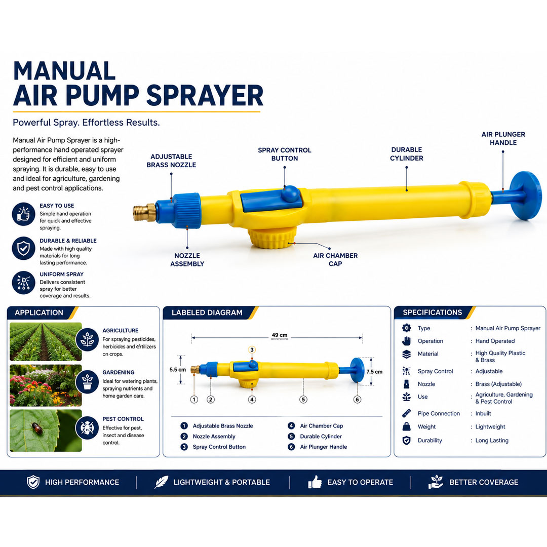 Manual Air Pump Sprayer MP 01 - Image 2